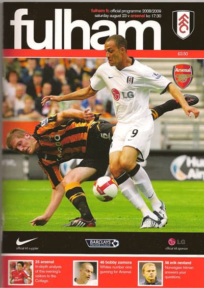 Fulham FC v Arsenal FC